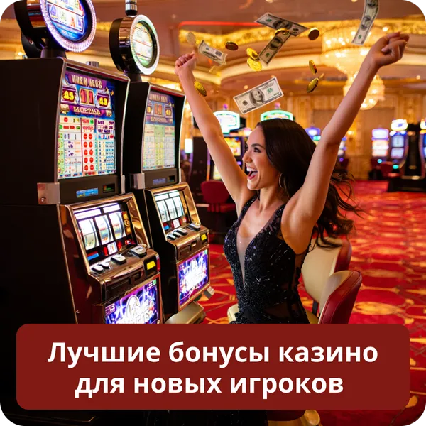 Лучшие бонусы казино для новых игроков