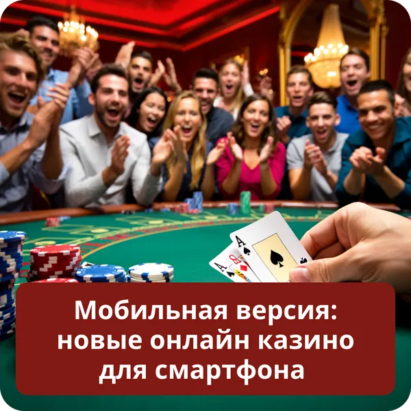 Мобильная версия: новые онлайн казино для смартфона